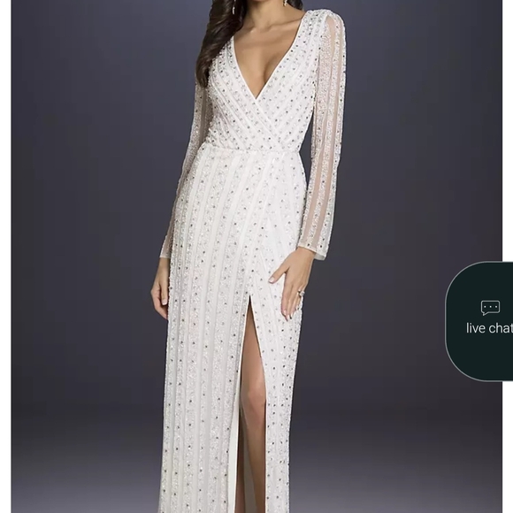 LARA Dresses & Skirts - LARA White Beaded Wedding Gown